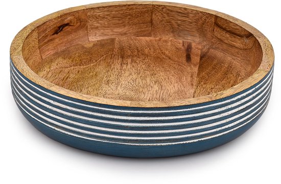 Schaal mango hout vissen - Wereldwinkel webshop
