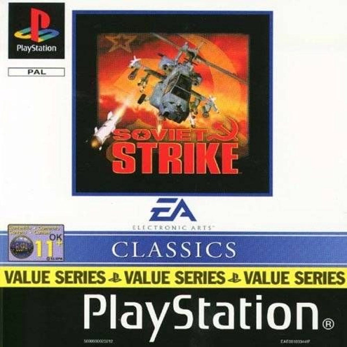 Test du jeu vidéo Soviet Strike sur Saturn • Emu Nova