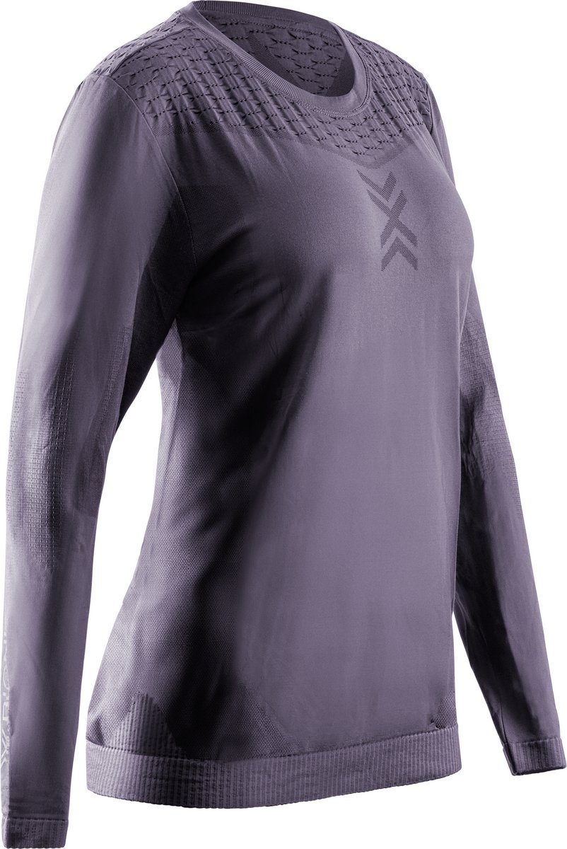 X-Bionic X-Ential Sportshirt Lange Mouwen Dames Muted Lavender - XS