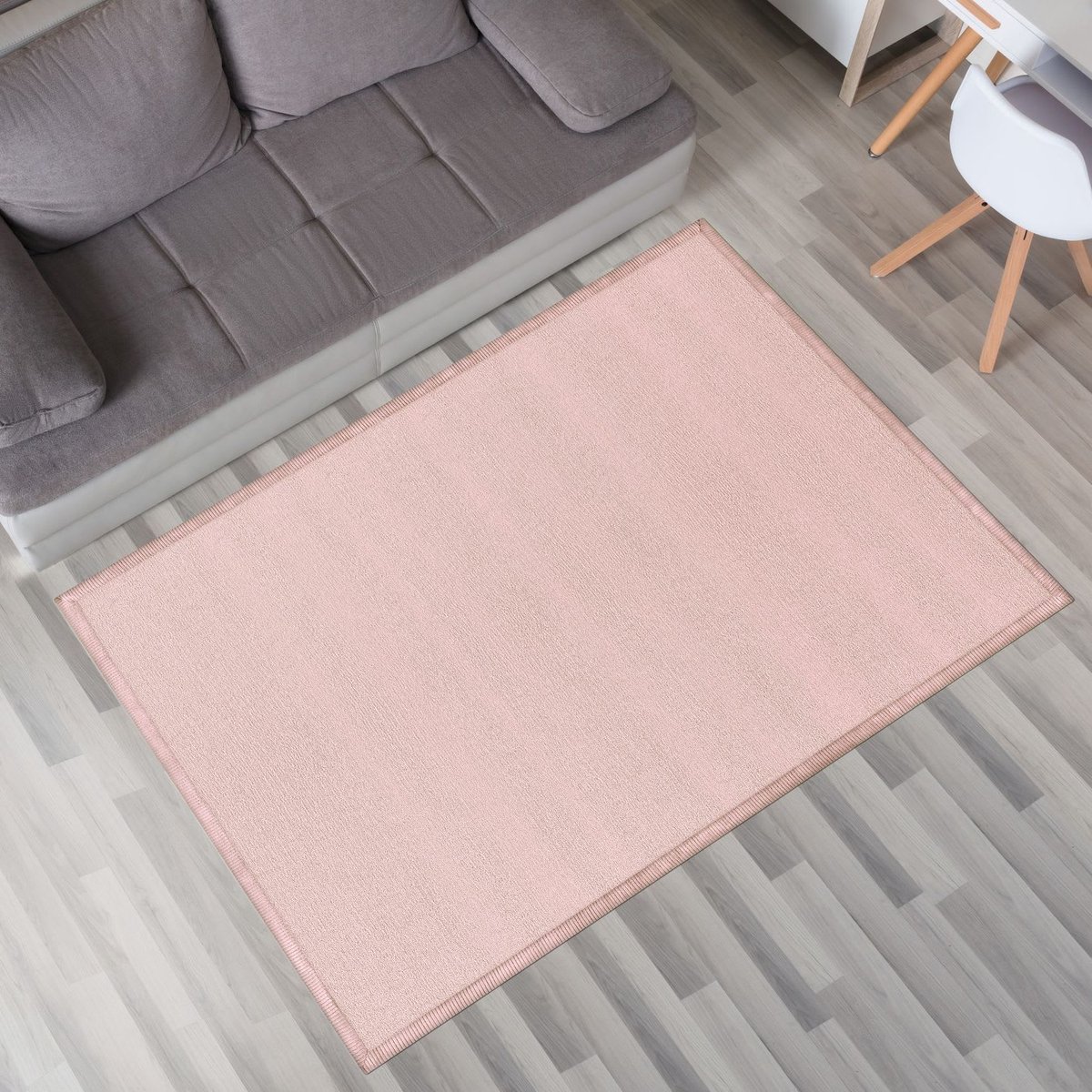 Kruipmat babykamer tapijt speelmat kinderen effen kleuren antislip pluizig