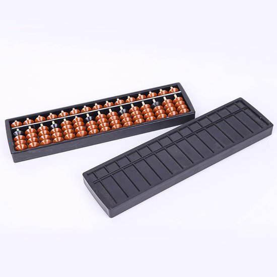 Abacus Chinese vintage - abacus calculator - ancient Chinese abacus - pearl arithmetics - Chinese abacus for children math calculation tool van ABA — afbeelding 5
