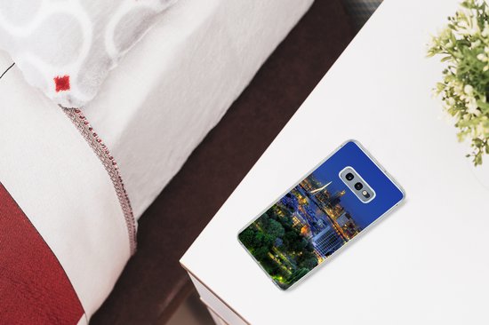 Coque Samsung Galaxy S10e - Rotterdam - Pays- Nederland - Skyline - Siliconen - Noël - Cadeaux - Cadeaux chaussures