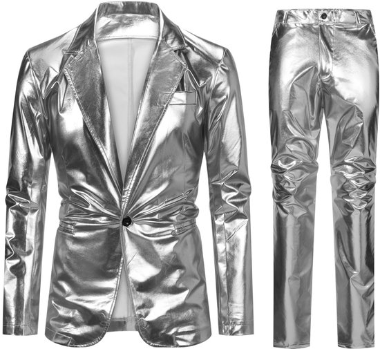 MCNEAL Slim fit 2-knoops colbert met klepzakken in zwart online kopen | P&C