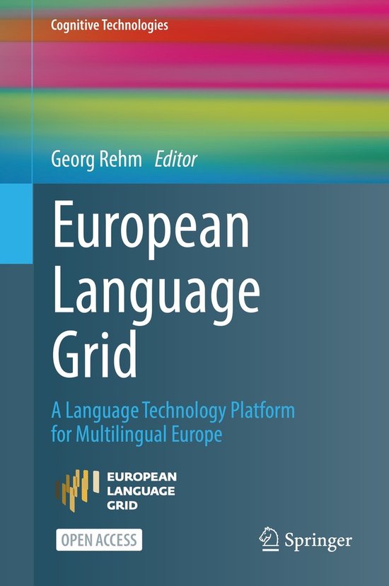 Cognitive Technologies- European Language Grid - cover