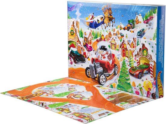 Mattel Hot Wheels Advent Calendar 2025 Vehicles