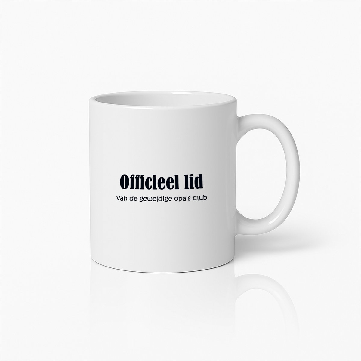 Officieel Lid Mok – Grappige Koffiebeker voor Geweldige Opa’s