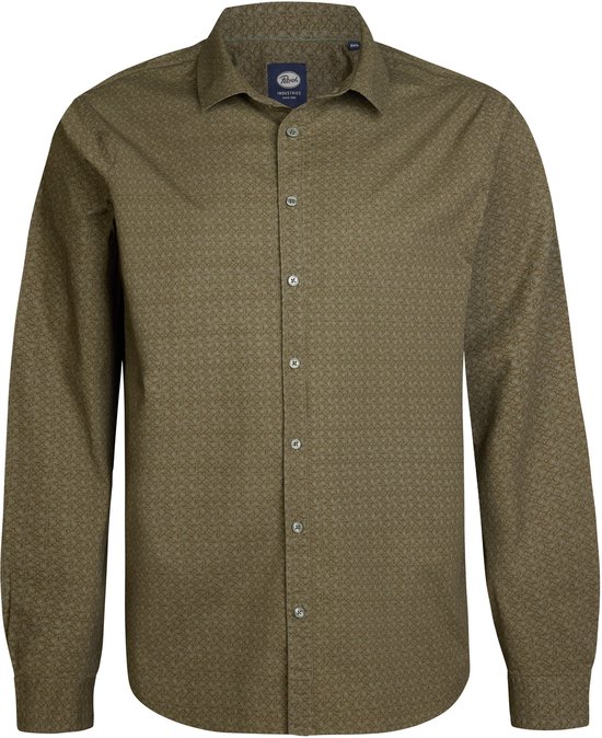 Petrol Industries - Chemise unie oversize Bayfield pour homme - Vert - Taille 5XL