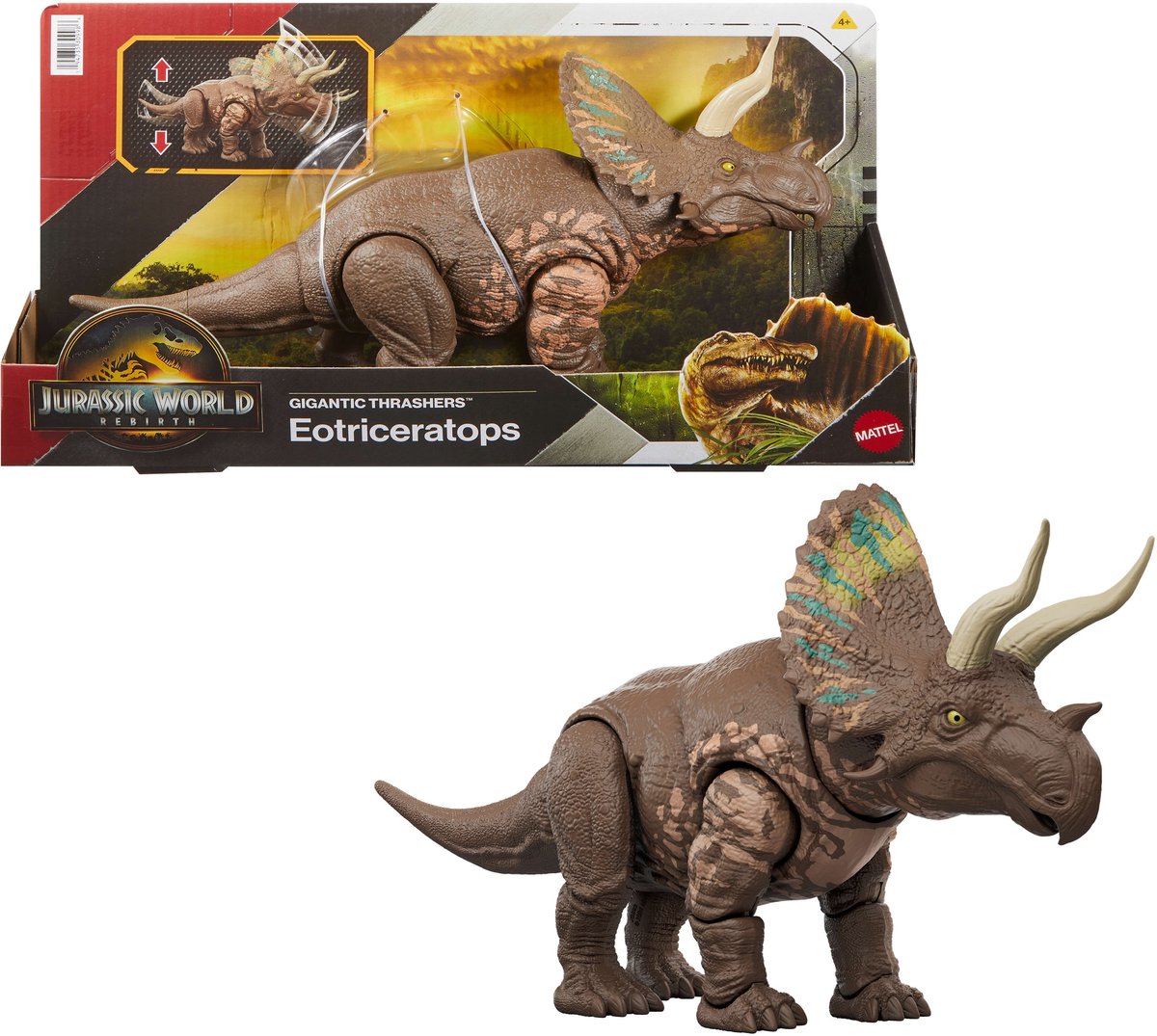 Mattel Jurassic World Dominion Dinosaurusfiguur, Wild