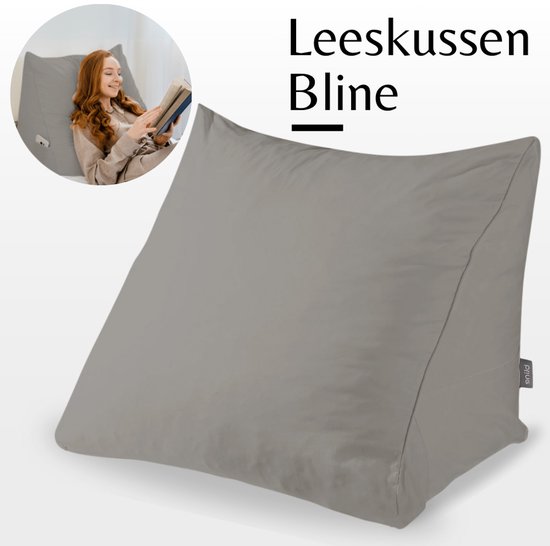 Zavelo® Leeskussen Wit - Incl sloop - Zéér Stevig - Lekker Lui Lezen