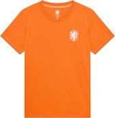 T-shirt avec logo de Nederlands Elftal pour homme - Taille S - Oranje - KNVB - Maillot de football - Vêtements de supporter - Merchandise