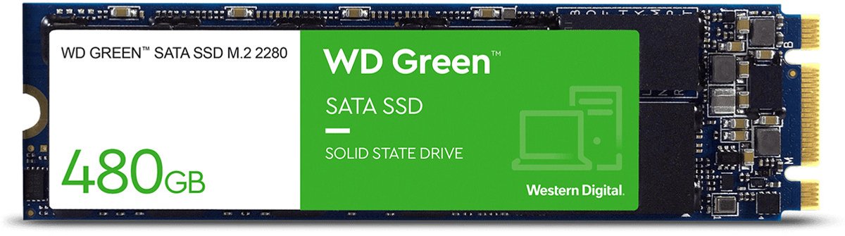 Western Digital Green WDS480G3G0B internal solid state drive M.2 480 GB SATA III