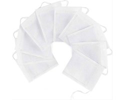 200 stuks theezakjes - Lege theezakjes 200 stuks voor biologische thee- Losse thee houder - Sterke theefilters 200 stuks