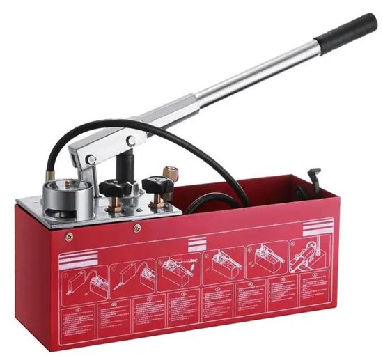 25KG/60KG/100KG Manuelle Hydraulische Wasserdruckprüf-Pumpe