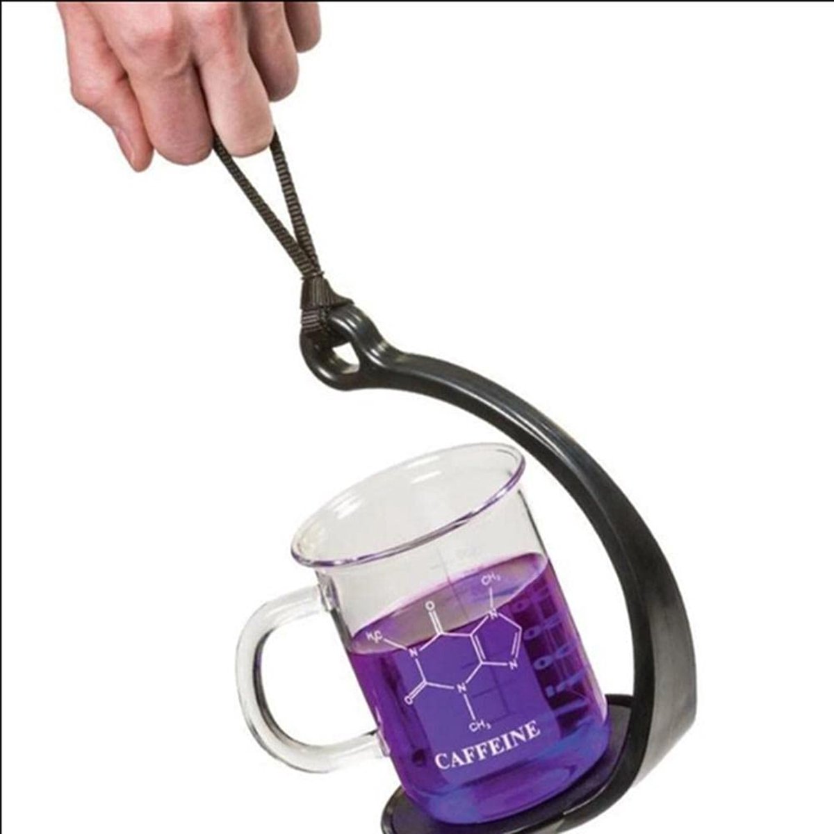 Ibenzoa® Bekerhouder Anti-Spill - ABS Kunststof - Handig voor Thee & Koffie