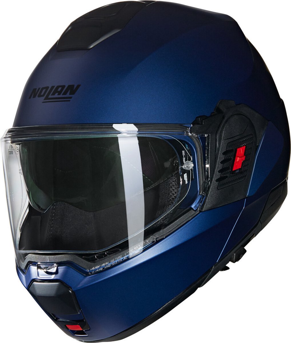 Nolan N120-1 Classico Nobile 313 Diepblauw Mat Systeemhelm - Maat XL - Helm