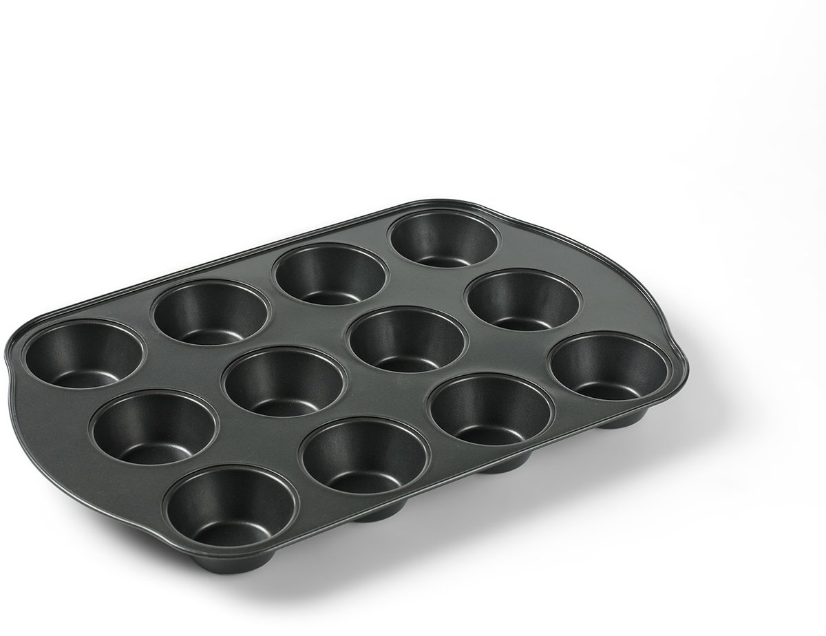Funktion 12-vaks muffinvorm Grijs