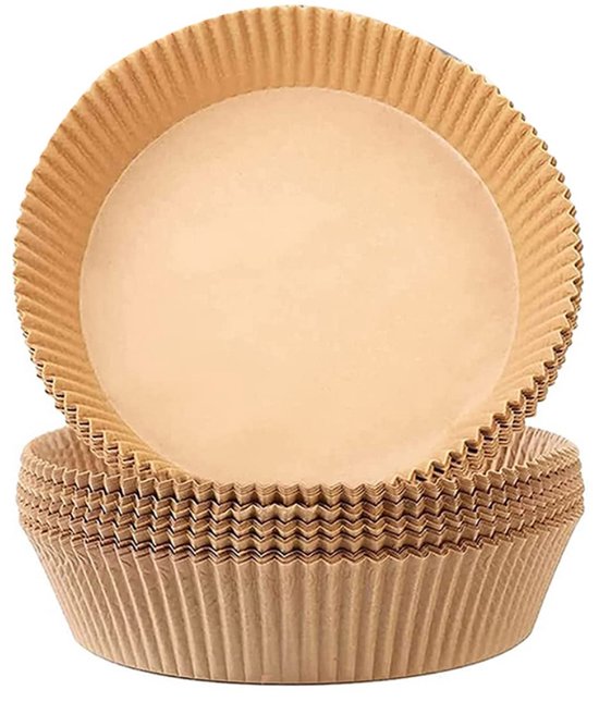 100 stuks 30 cm bakpapier voor airfryers, rond, oven, grill, pan, pizza