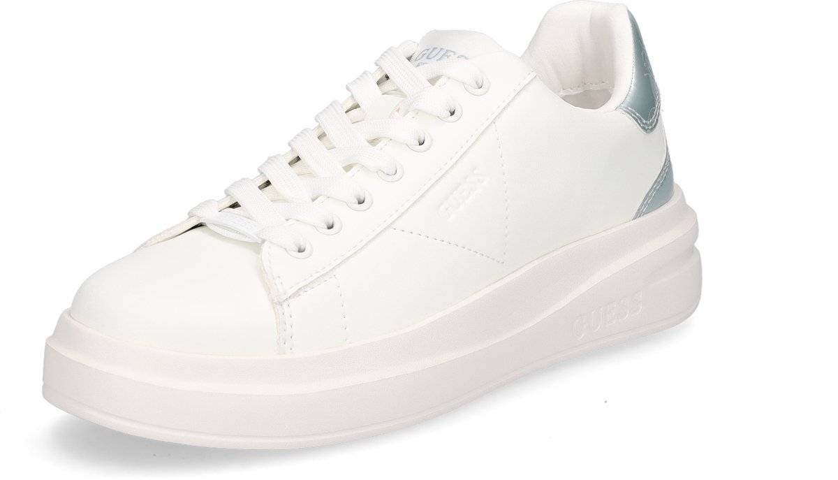Guess dames sneaker Elbina wit metallic