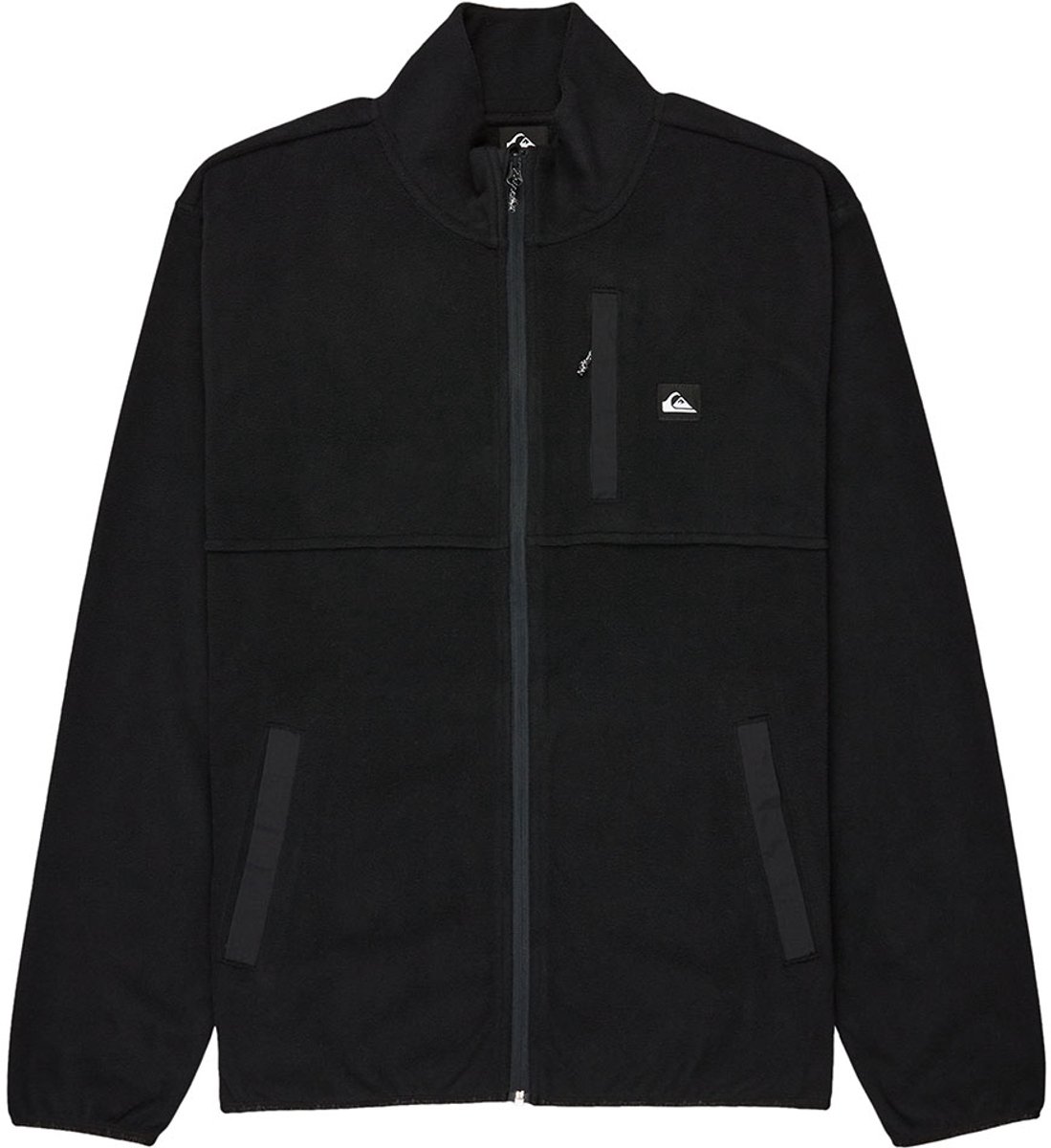 Quiksilver No Destination Fleece Met Volledige Rits M Man Zwart