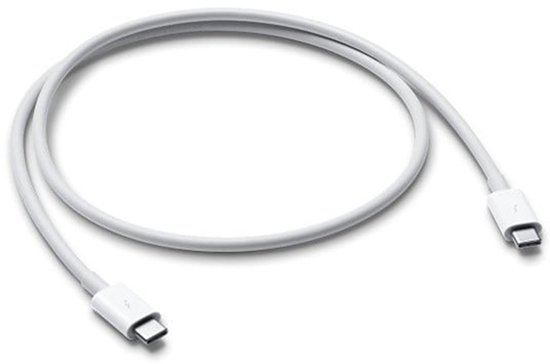 Apple Thunderbolt kabel - USB-C naar USB-C - 40 Gbps - 80 cm | bol