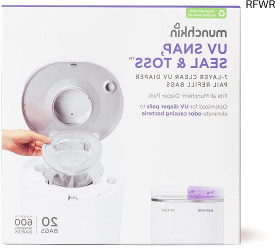 12STK Nachfüllbeutel kompatibel mit Angelcare Tommee Tippee