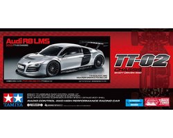 Tamiya Modelbouwpakket Auto - 58749 RC Auto - Audi R8 LMS 2008 - TT-02 RC Plastic - 1:10 - Modelbouw