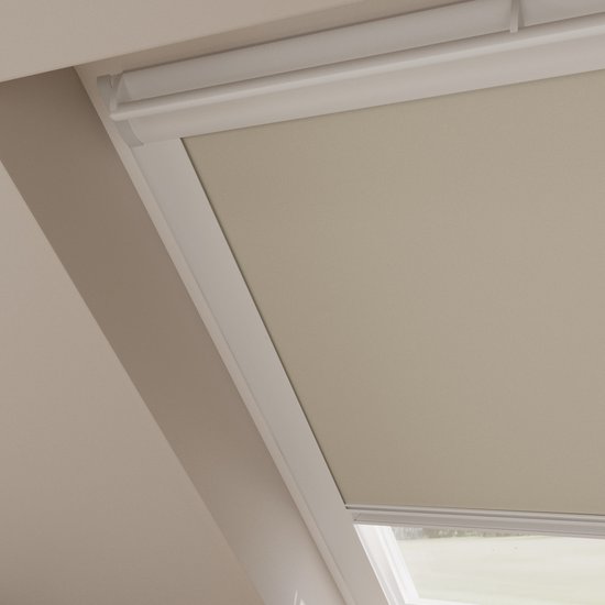 Store enrouleur Trend Radeco® pour fenêtre de toit - Occultant - Sable - pour Velux : M04/304/1