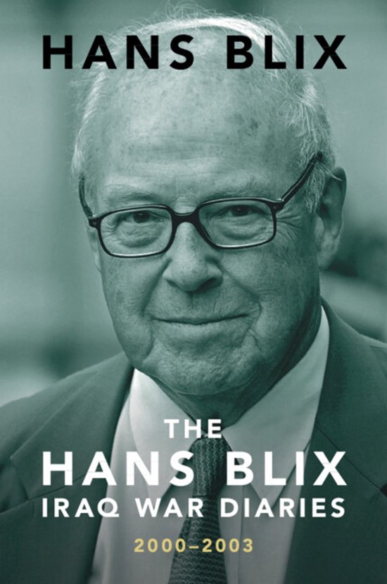 The Hans Blix Iraq War Diaries - cover
