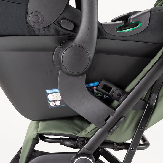 Novi Baby® Cloud Go - adapterset - zwart van Novi Baby® — afbeelding 3