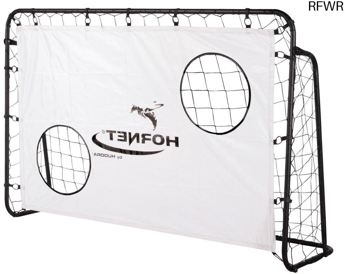 RFWR® Voetbaldoel met Doelmuur voor Kinderen - Ideaal voor Buiten - 180 x 120 x 60 cm