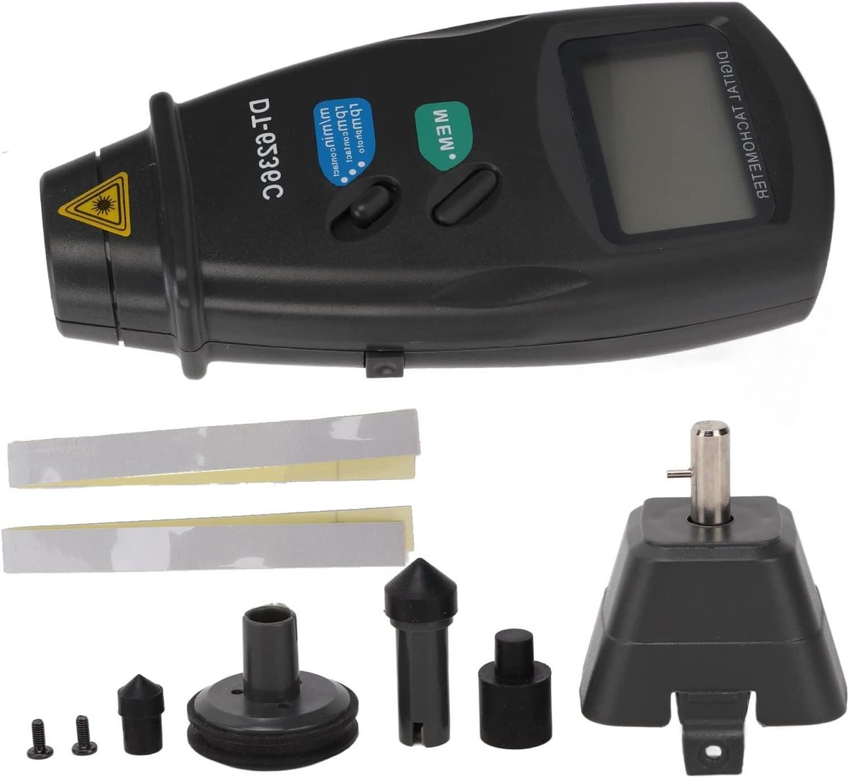 Allecto Plus - Digitale Toerenteller RPM Handtoerenteller Contacttoerenteller - Voor Kleine Motoren en Automotive-utilization