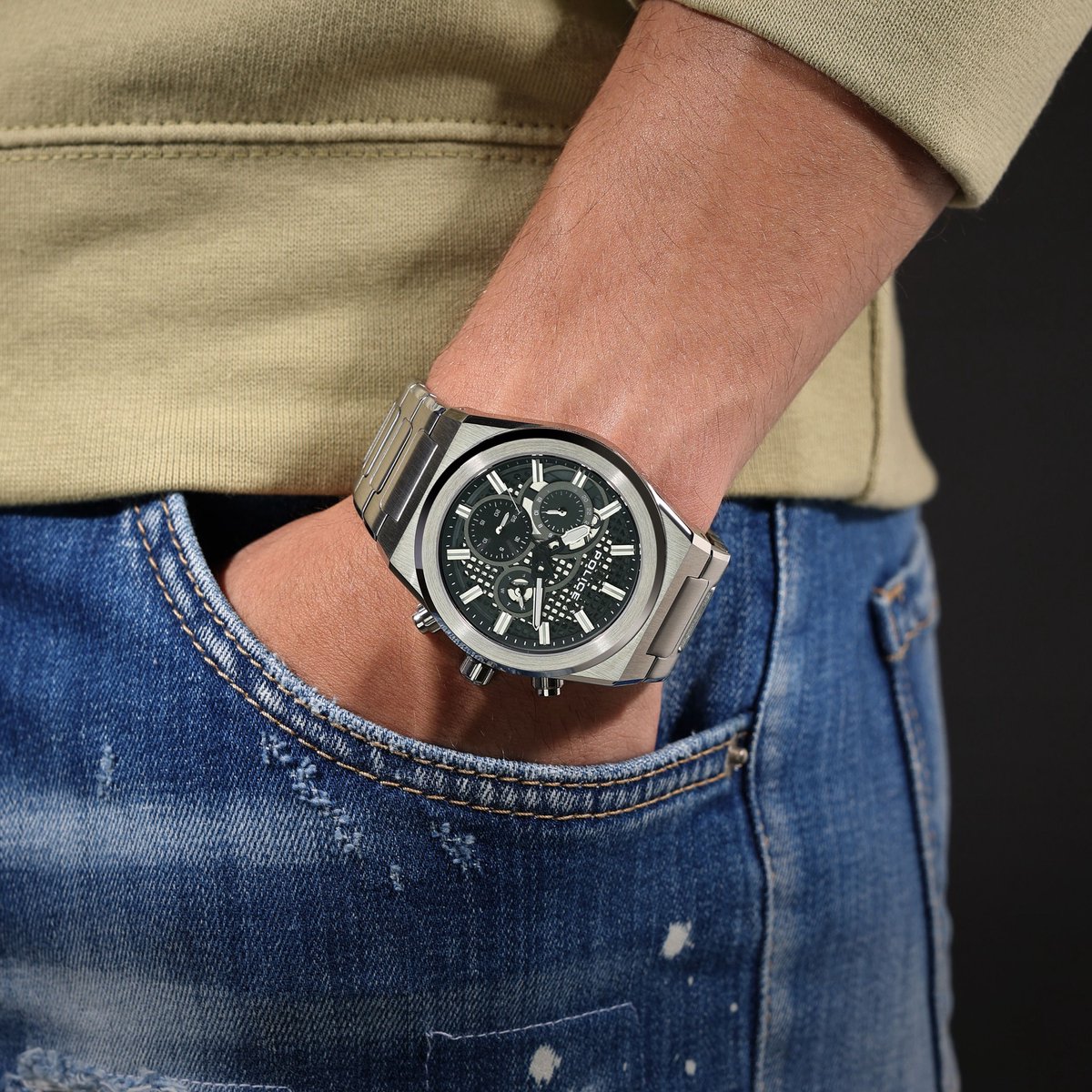 Horloge Eclipse Black