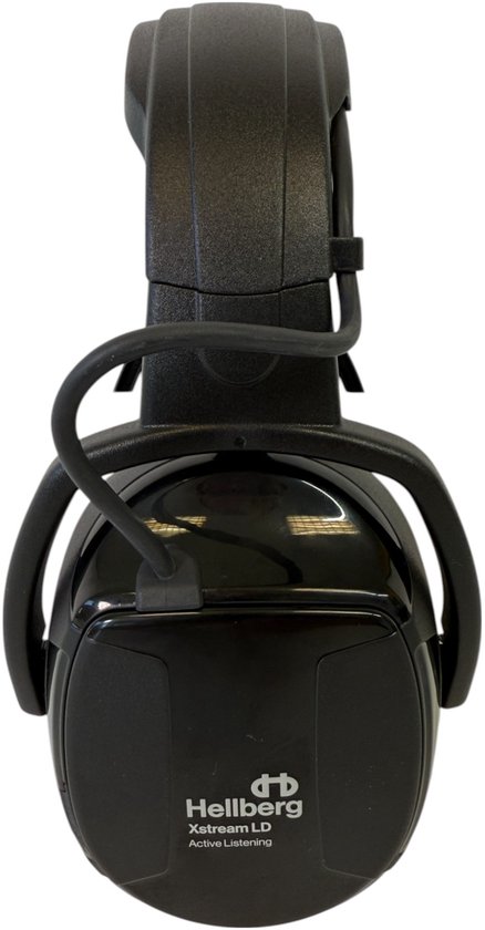 Zwarte Hellberg Xstream LD Active Listening koptelefoon.