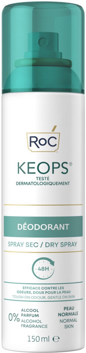 Goedkoopste 3x RoC Keops Deodorant Spray 150 ml