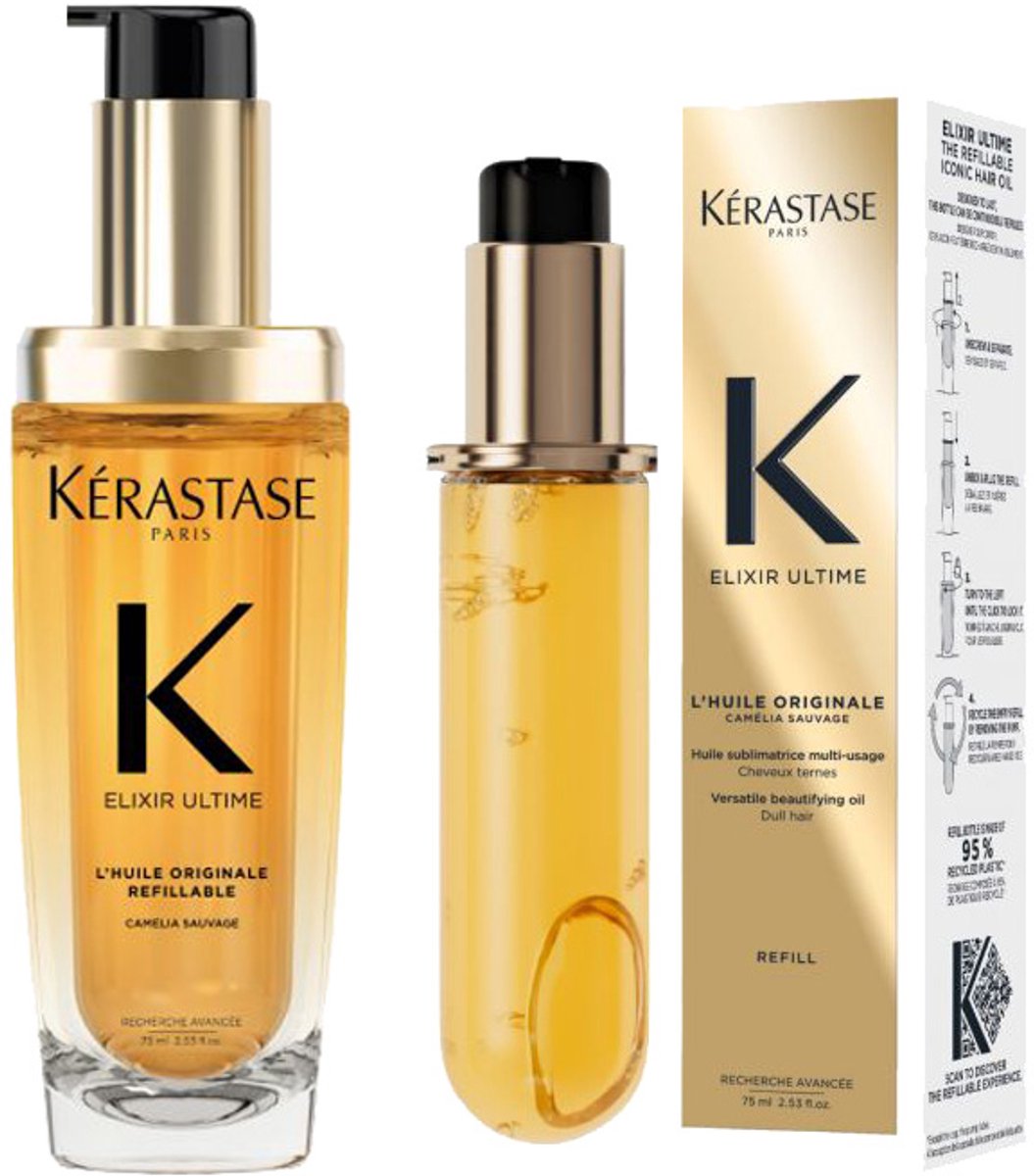 Kérastase Elixir Ultime Oil 75ml + Refill 75ml
