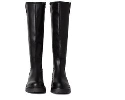 Smile Favorites® Dames Laarzen, Boots - Zwart - Imitatieleer - Maat 37 -