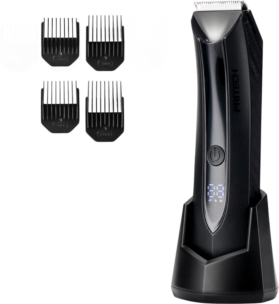 MKSS® Bodygroomer Mannen - Scheerapparaat - Baardtrimmer - Body Trimmer Heren - Zwart