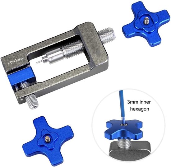 Hydraulische remmen - inpersgereedschap met hydraulische slangsnijder - voor hobbyschroevendraaiers - hobby-schroevendraaiers van Merkloos	 — afbeelding 2