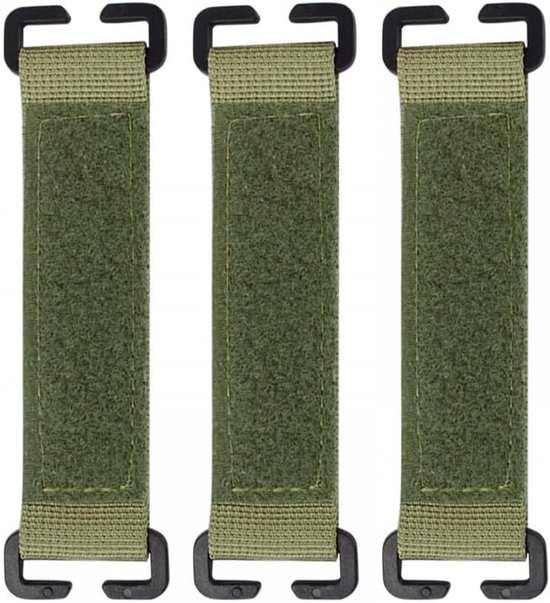 MiOYOOW Tactische Molle-strepen Molle rugzakriemen, 4 stuks