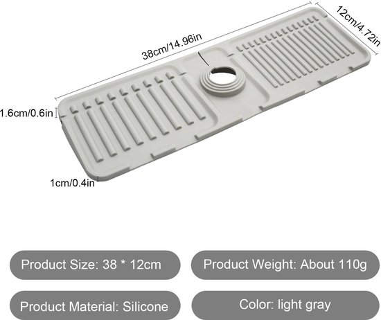 Metaltex Frisko 297580 Anti-mould fridge mat