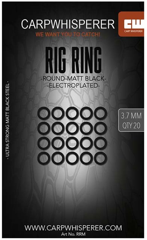 Carp Whisperer - Rig Ring (20st) van Carp Whisperer — afbeelding 2