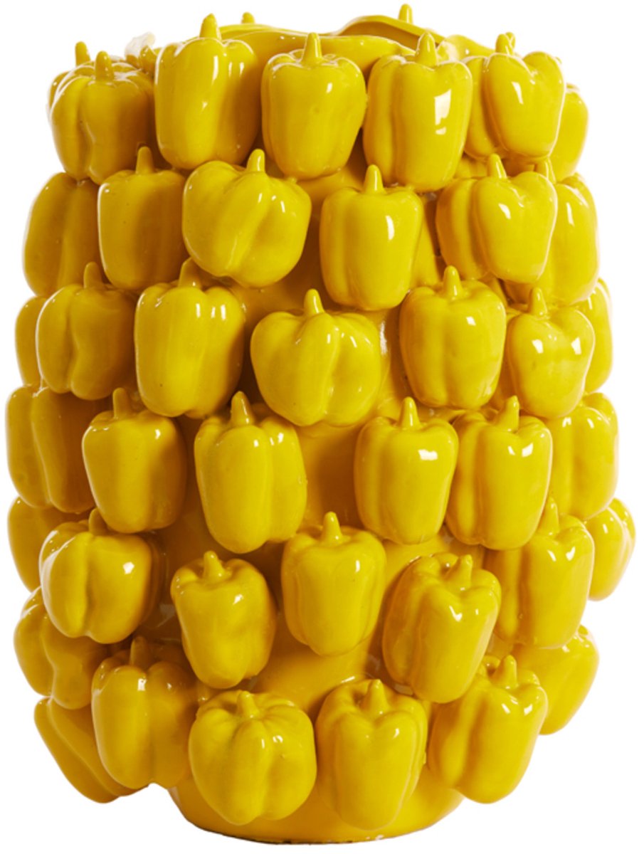 Vaas Bellpepper Keramiek, 47cm - Geel