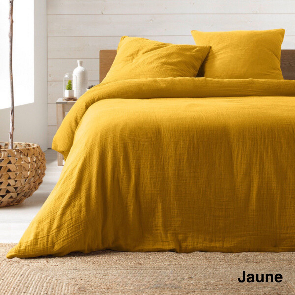 Katoenen gaas bedset 240x260cm