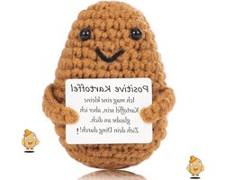 Positieve Aardappel Lamp Cadeaus voor Vrouwen en Mannen - Schattige Pop Voor Thuis en Kantoor - Grappige Decoratie Gadgets - Creatieve Geschenken - Leuke Sfeermaker