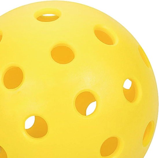 Allecto Plus - 6Pack Pickleball Ballen voor Buitengebruik met 40 Gaten - Set van Ballen Voorbal Oefening Huisdieren - Duurzame Materialen - Onmisbaar voor Pickleball Enthousiastelingen van Allecto Plus — afbeelding 4