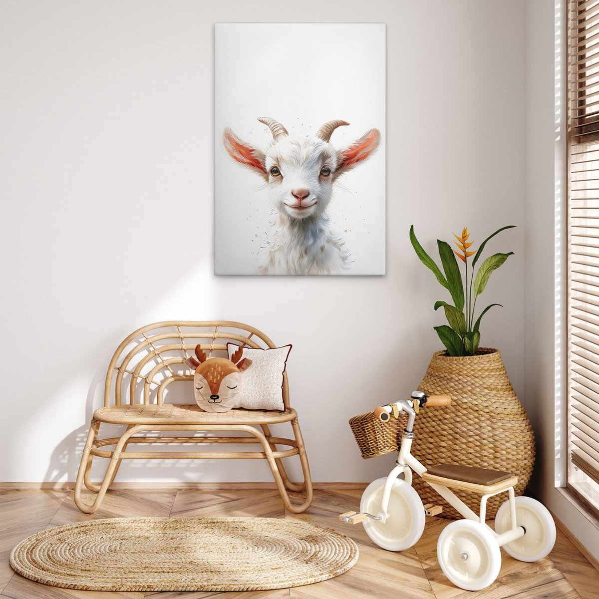 Canvas Baby Billy Goat | DD132969