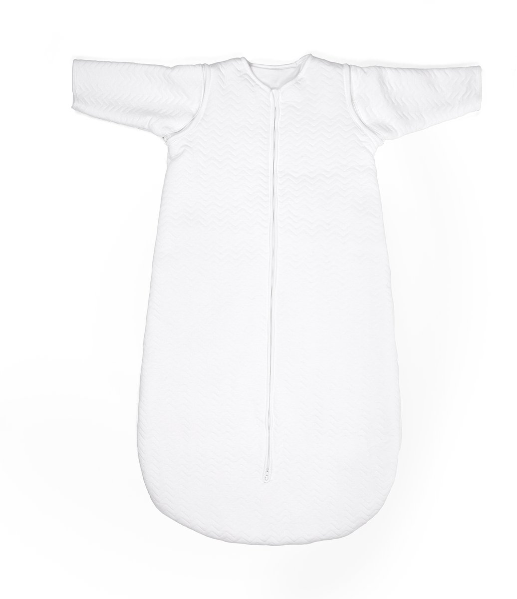 Poetree Kids baby slaapzak 70 cm wit - babyslaapzak 70 cm wit