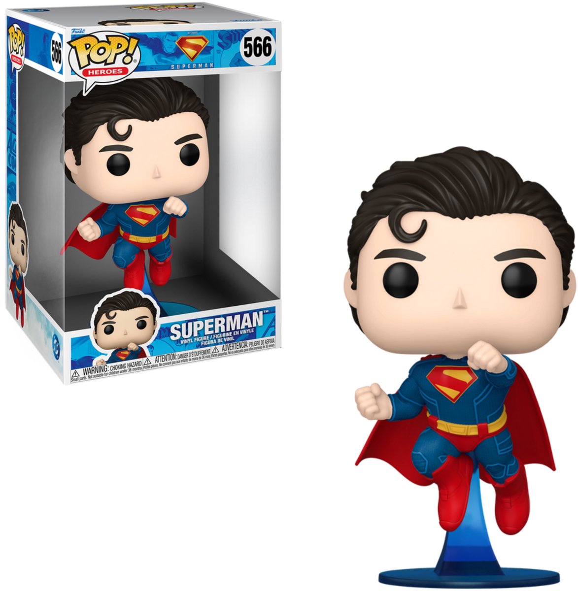 Funko Pop! DC Comics: Superman (2025) - Superman #566 10''inch Jumbo