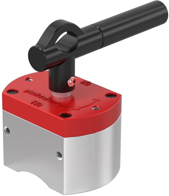 Magnetpro Multifunctionele schakelmagneet, magneetsysteem met 300 kg trekkracht, aan/uit-magneet voor het optillen, bewerken en lassen positioneren, vloeistoffiltratie, automatisering, metaalscheiding