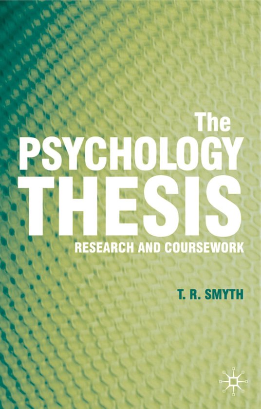 The Psychology Thesis - cover